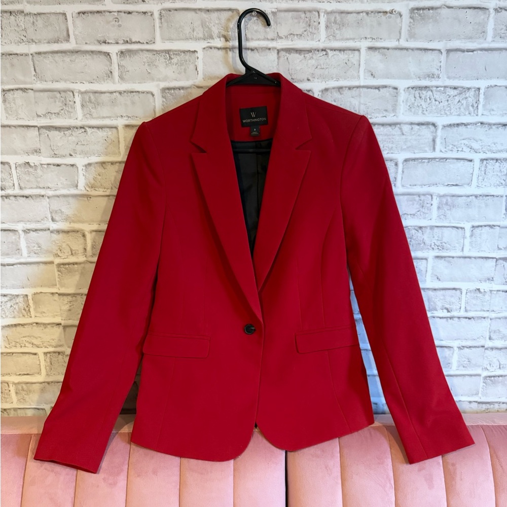 Vince Camuto Women's Red Blazer